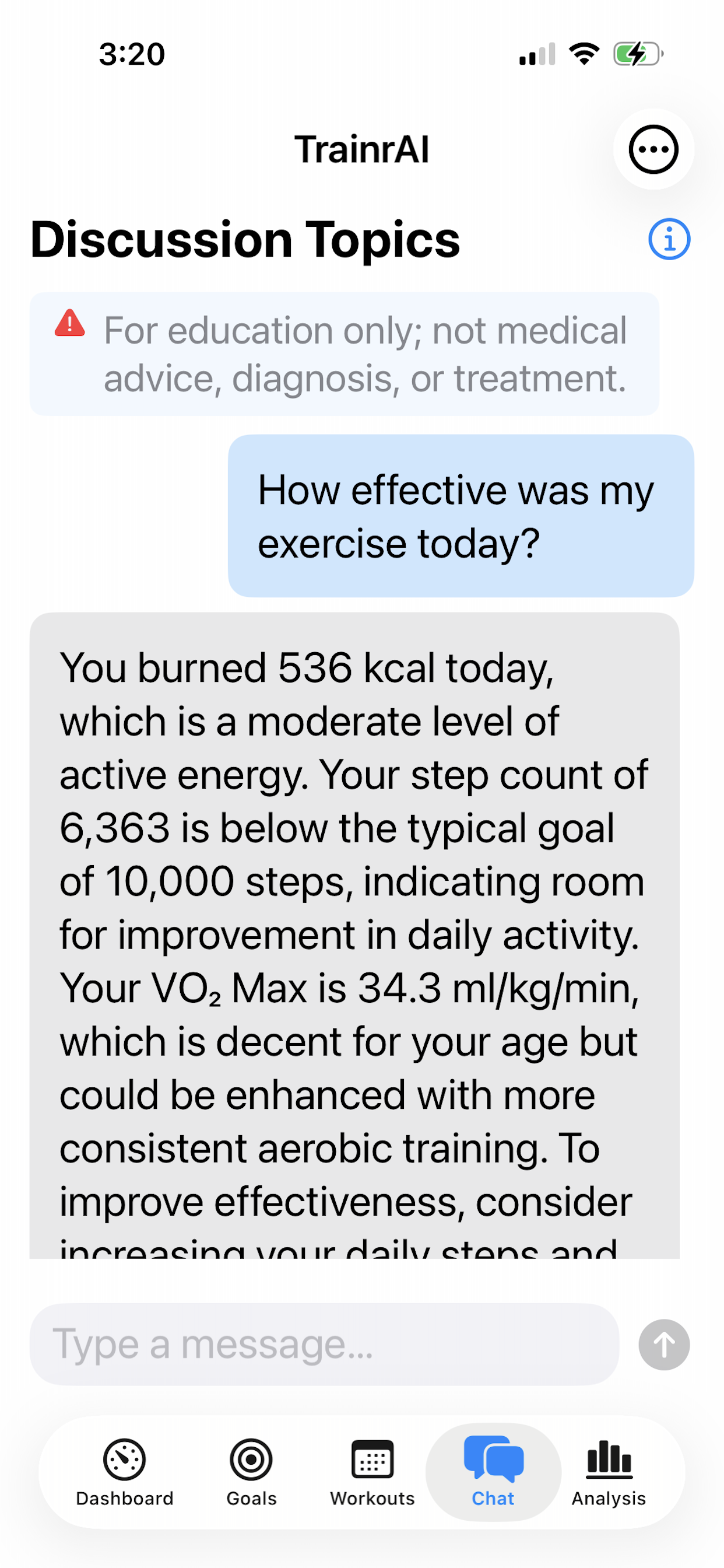 TrainrAI Screenshot 9